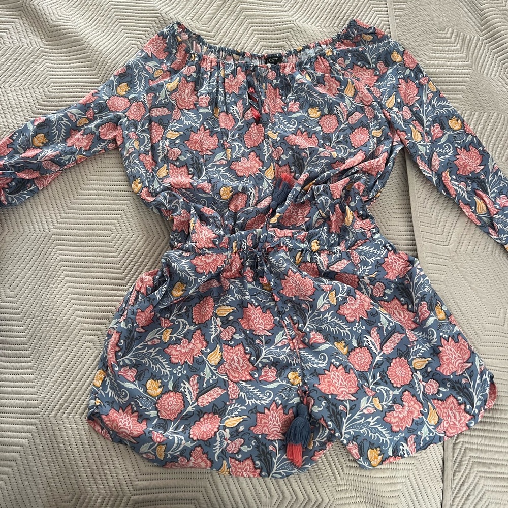 Off the shoulder Romper